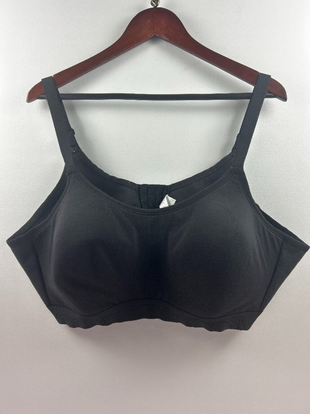 Cacique Black Full Coverage Bra 46C
